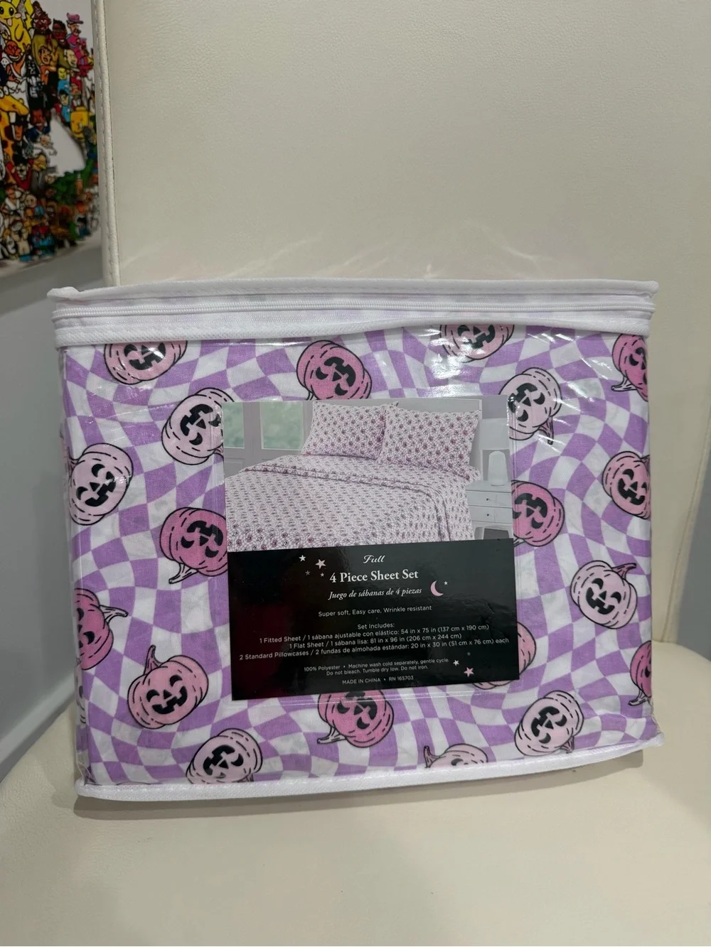 Halloween White/Purple/Pink/Black 